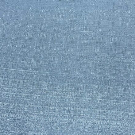 Carolina Blue pipe and drape fabric panel